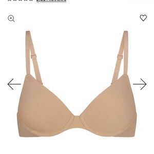 SKIMS Light Beige Smooth T-Shirt Bra